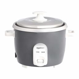 AmazonBasics Electric Rice Cooker 1 L (500 W) Grey