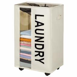 Umi. Laundry Box, Folding Laundry Basket, 23.8 gal (90 L)