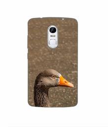 Amazon Brand - Solimo Designer Duck Face 3D Printed Hard Back Case Mobile Cover for Lenovo Vibe X3