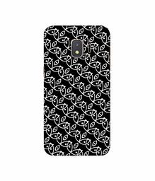 Amazon Brand - Solimo Designer White Pattern 3D Printed Hard Back Case Mobile Cover for Samsung Galaxy J2 Core