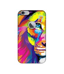 Amazon Brand - Solimo Designer Funny Cat Pattern Print UV Printed Soft Back Case Mobile Cover for Apple iPhone 6 Plus / 6S Plus (Logo Cut)