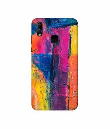 Amazon Brand - Solimo Designer Color Mash On Canvas 3D Printed Hard Back Case Mobile Cover for Vivo Y95