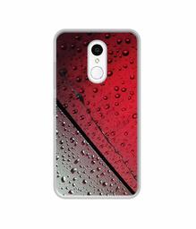 Amazon Brand - Solimo Designer Water Drop On Glass UV Printed Soft Back Case Mobile Cover for Spice V801