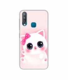 Amazon Brand - Solimo Designer Babby Kitty UV Printed Soft Back Case Mobile Cover for Vivo U10