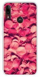 Amazon Brand - Solimo Designer Multicolor Rose Petals Printed Soft Back Case Mobile Cover for Motorola Moto E6s / Motorola Moto E6 Plus