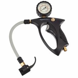 AmazonBasics Comfort Grip Tire Inflator with Gauge - 140 PSI