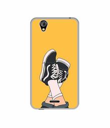 Amazon Brand - Solimo Designer Boy Shoes Pattern UV Printed Soft Back Case Mobile Cover for Gionee P5 Mini