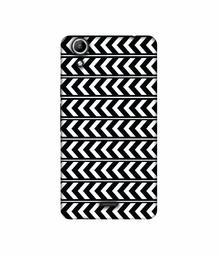 Amazon Brand - Solimo Designer Horizontal Arrow Texture 3D Printed Hard Back Case Mobile Cover for Micromax Canvas Selfie 2 Q340