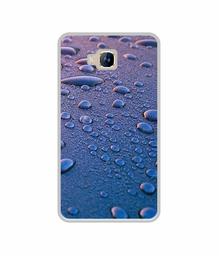 Amazon Brand - Solimo Designer Water Drops UV Printed Soft Back Case Mobile Cover for Lyf Wind 2