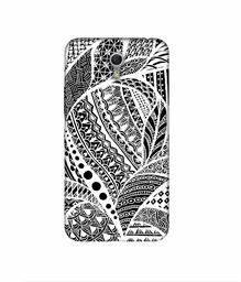 Amazon Brand - Solimo Designer Random White Pattern 3D Printed Hard Back Case Mobile Cover for Lenovo ZUK Z1