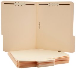 AmazonBasics Fastener Folder - Letter