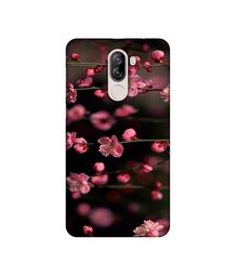 Amazon Brand - Solimo Designer Pink Flowers UV Printed Soft Back Case Mobile Cover for iVooMi i1