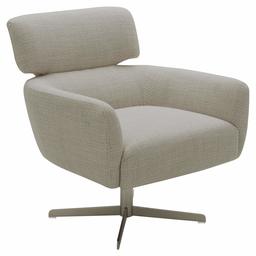 Amazon Brand – Rivet Adrienne Swivel-Base Contemporary Living Room Chair, 29