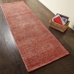 Amazon Brand – Rivet Contemporary Striated Jute Runner Rug, 7' 6