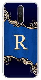 Amazon Brand - Solimo Designer Multicolor Blue Pattern Alphabet-R Printed Soft Back Case Mobile Cover for Poco X2 / Xiaomi Redmi K30