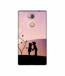 Amazon Brand - Solimo Designer Kiss-ing Couple 3D Printed Hard Back Case Mobile Cover for Sony Xperia L2