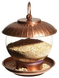 Strathwood Copper Finish Bird Feeder