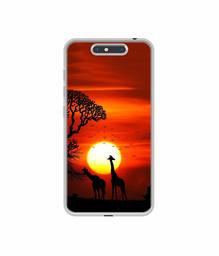 Amazon Brand - Solimo Designer Sunshade UV Printed Soft Back Case Mobile Cover for Micromax Dual 4 E4816