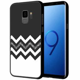 Amazon Brand - Solimo Designer Black & White Printed Hard Back Case Mobile Cover forSamsung Galaxy S9 (D1142)