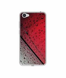 Amazon Brand - Solimo Designer Water Drop On Glass UV Printed Soft Back Case Mobile Cover for Vivo Y55