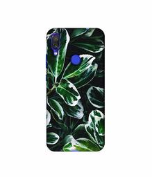 Amazon Brand - Solimo Designer Leaf Imperation 3D Printed Hard Back Case Mobile Cover for Xiaomi Redmi Note 7 Pro