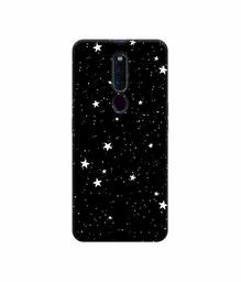 Amazon Brand - Solimo Designer Stars 3D Printed Hard Back Case Mobile Cover for Oppo F11 Pro