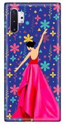 Amazon Brand - Solimo Designer Girl Design 3D Printed Hard Back Case Mobile Cover for Samsung Galaxy Note 10 Plus