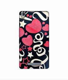 Amazon Brand - Solimo Designer Love You 3D Printed Hard Back Case Mobile Cover for Micromax Canvas Juice 3Plus Q394