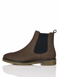 find. Women's Drepy-01w4-001 Chelsea Boots, Grey Truffle Nubuk, 10