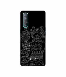 Amazon Brand - Solimo Designer Cups and Tea Pot 3D Printed Hard Back Case Mobile Cover for Oppo Reno 3 Pro