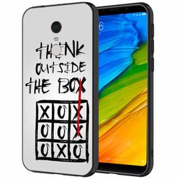 Amazon Brand - Solimo Designer Think Out Side The Box Printed Hard Back Case Mobile Cover for Xiaomi Redmi 5 (D1239)