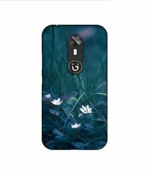 Amazon Brand - Solimo Designer White Flower 3D Printed Hard Back Case Mobile Cover for Gionee A1