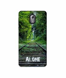 Amazon Brand - Solimo Designer Alone 3D Printed Hard Back Case Mobile Cover for Nokia 3.1