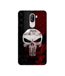 Amazon Brand - Solimo Designer Punisher Skull UV Printed Soft Back Case Mobile Cover for iVooMi i1