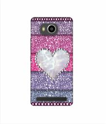 Amazon Brand - Solimo Designer Stone Heart 3D Printed Hard Back Case Mobile Cover for Lenovo A7700