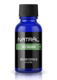 NATRÄL Sweet Marjoram, 100% Pure and Natural Essential Oil, Large 1 Ounce Bottle