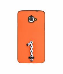 Amazon Brand - Solimo Designer Number One 3D Printed Hard Back Case Mobile Cover for InFocus M350