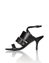 Amazon Brand - find. Women's Sandals Effy Ankle Strap Black (Black) US 7.5