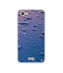 Amazon Brand - Solimo Designer Water Drops UV Printed Soft Back Case Mobile Cover for Lyf Water 11