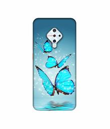 Amazon Brand - Solimo Designer Flying Butterflies 3D Printed Hard Back Case Mobile Cover for Vivo S1 Pro