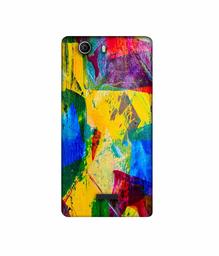 Amazon Brand - Solimo Designer Multicolor Canvas 3D Printed Hard Back Case Mobile Cover for Micromax Canvas Nitro 2 E311