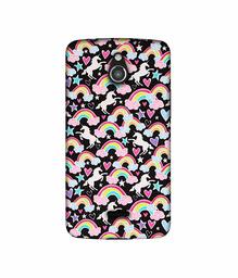 Amazon Brand - Solimo Designer Unicorn Texture 3D Printed Hard Back Case Mobile Cover for InFocus M2