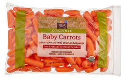 Whole Foods Organic Baby Carrots, Cut & Peeled, 32 oz (us)