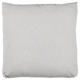 Amazon Brand – Stone & Beam Farmhouse Thin Stripe Cotton Pillow, 19