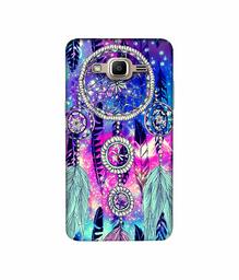 Amazon Brand - Solimo Designer Round Wall Hanging Pattern 3D Printed Hard Back Case Mobile Cover for Samsung Galaxy J2 Prime