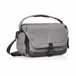 AmazonBasics Bolsa para accesorio de cámara DSLR, grande - actualizada, 28 cm x 15 cm x 20.32 cm, gris