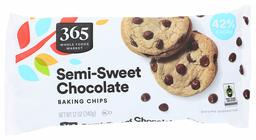 365 Everyday Value, Semi-Sweet Chocolate Baking Chips, 12 oz