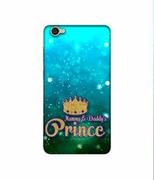 Amazon Brand - Solimo Designer Mummy & Daddy's Prince 3D Printed Hard Back Case Mobile Cover for Vivo Y55L