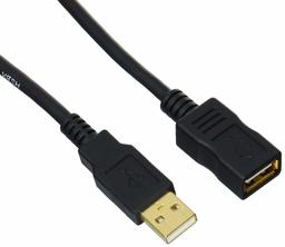 AmazonBasics USB 2.0 A-Male to A-Female Extension Cable (3,3 Feet / 1 Metre) Pack of 2