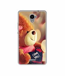 Amazon Brand - Solimo Designer Teddy Bear UV Printed Soft Back Case Mobile Cover for Panasonic Eluga Ray X